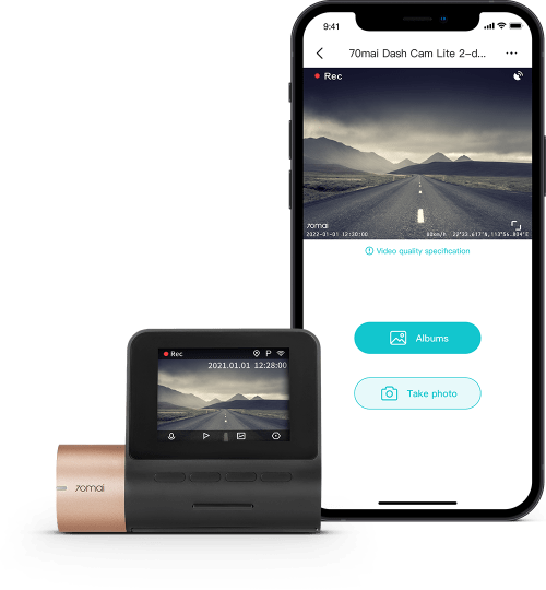 70mai Dash Cam Lite 2 App