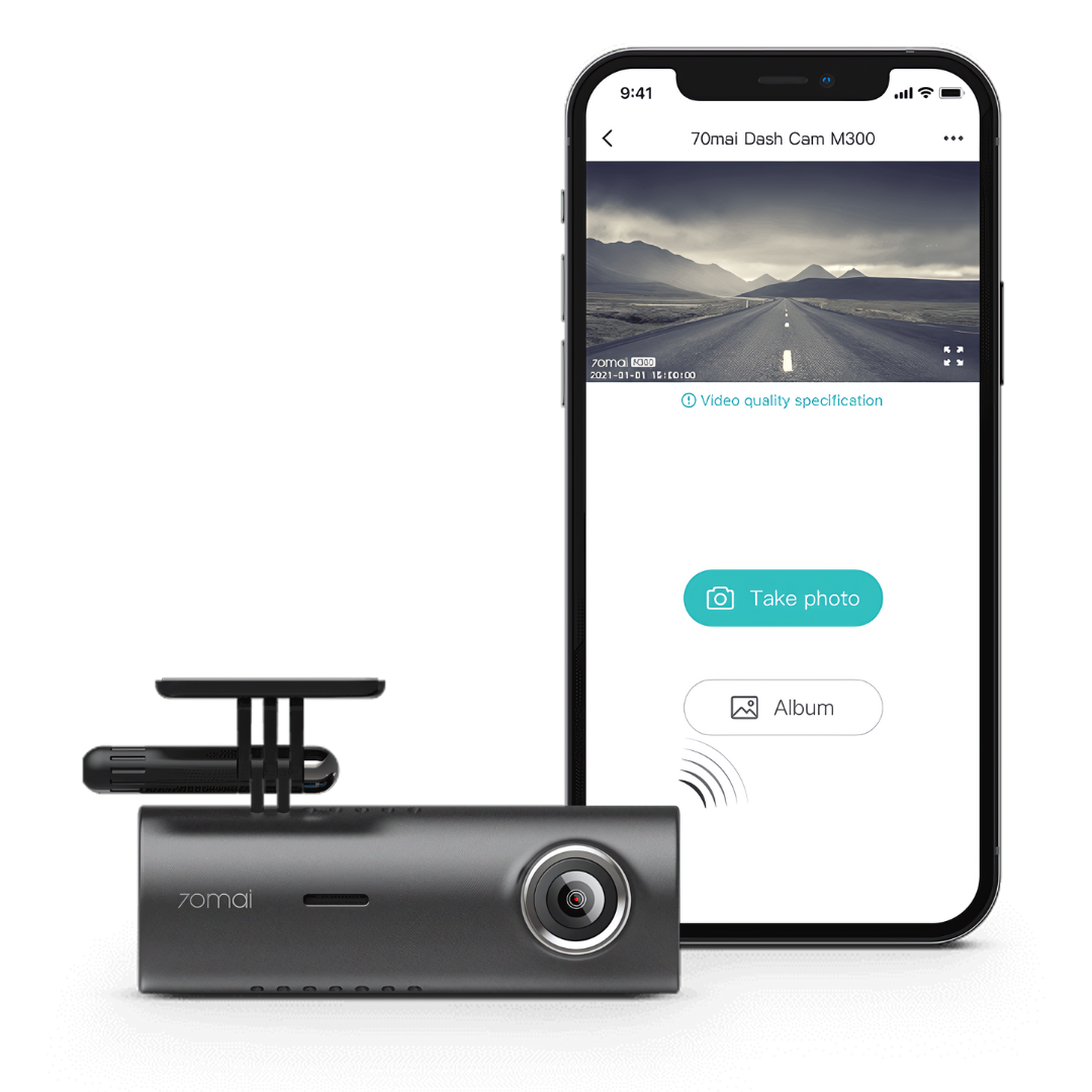 70mai Dash Cam M300 App Control Photo 1