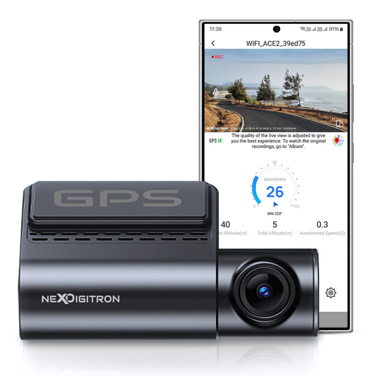 NEXDIGITRON ACE2 DashCam Native 2K