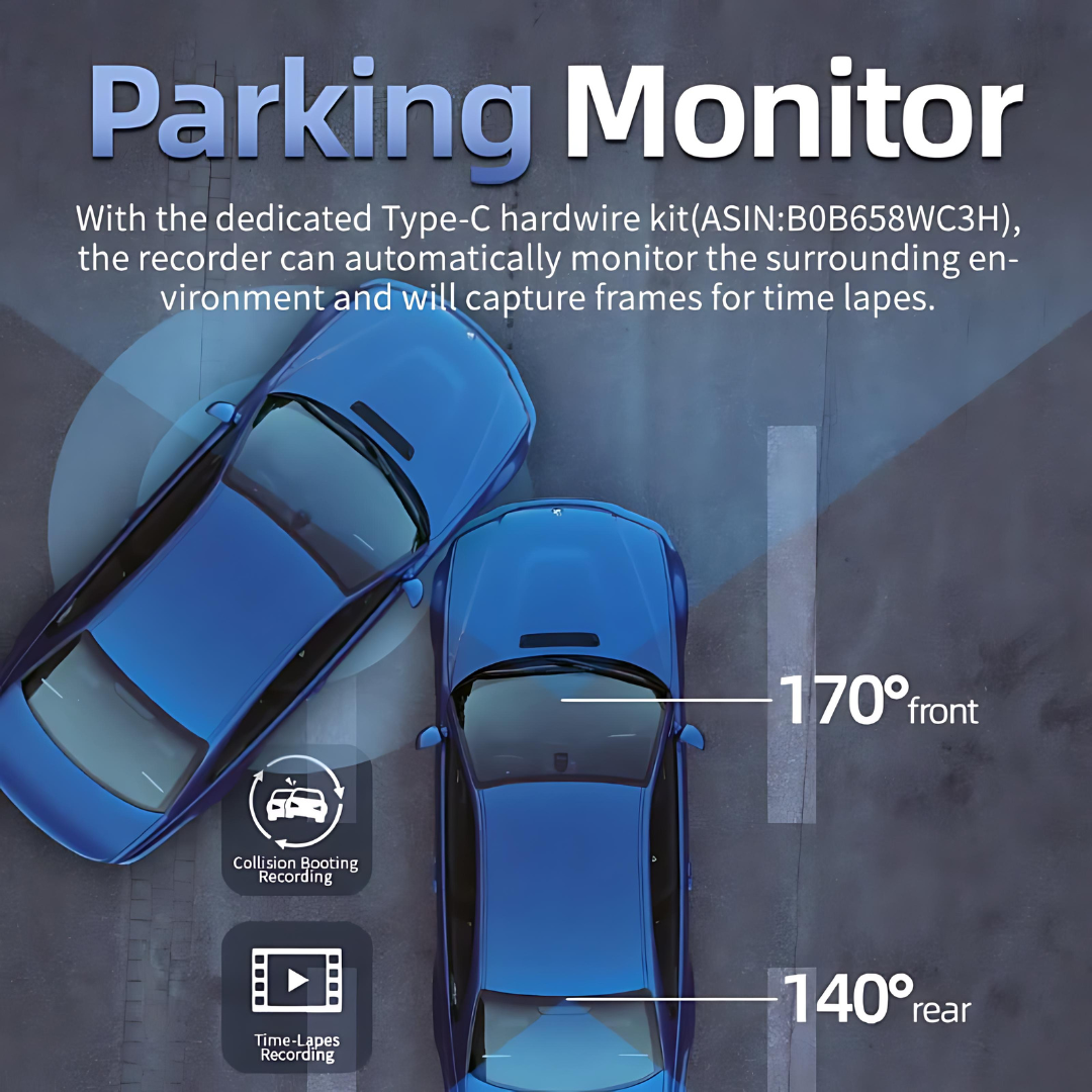 Redtiger F7N 4K Dual Dash Cam