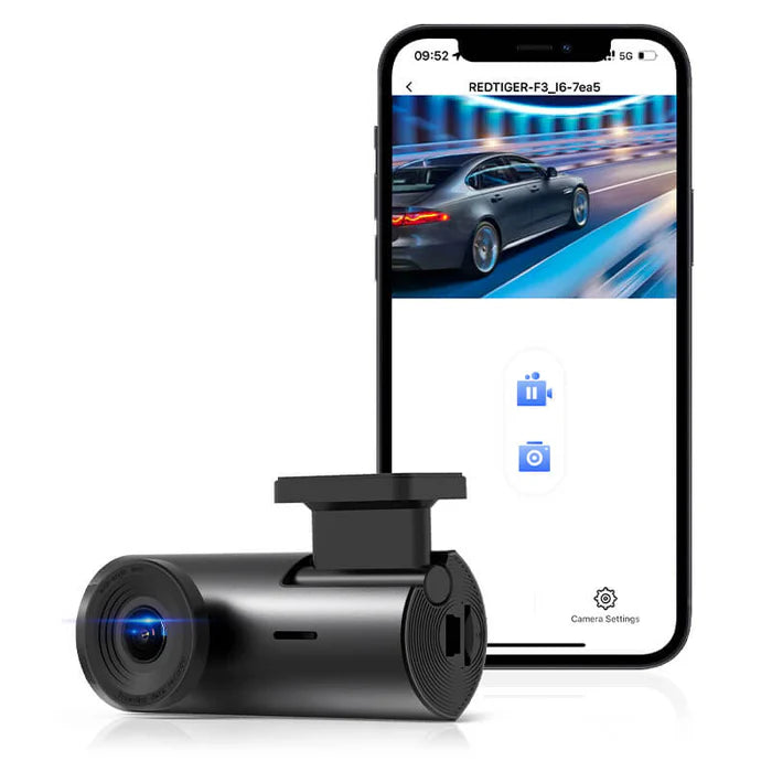 redtiger f3 25k dash cam App Control