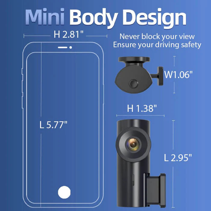 redtiger f3 25k dash cam Design